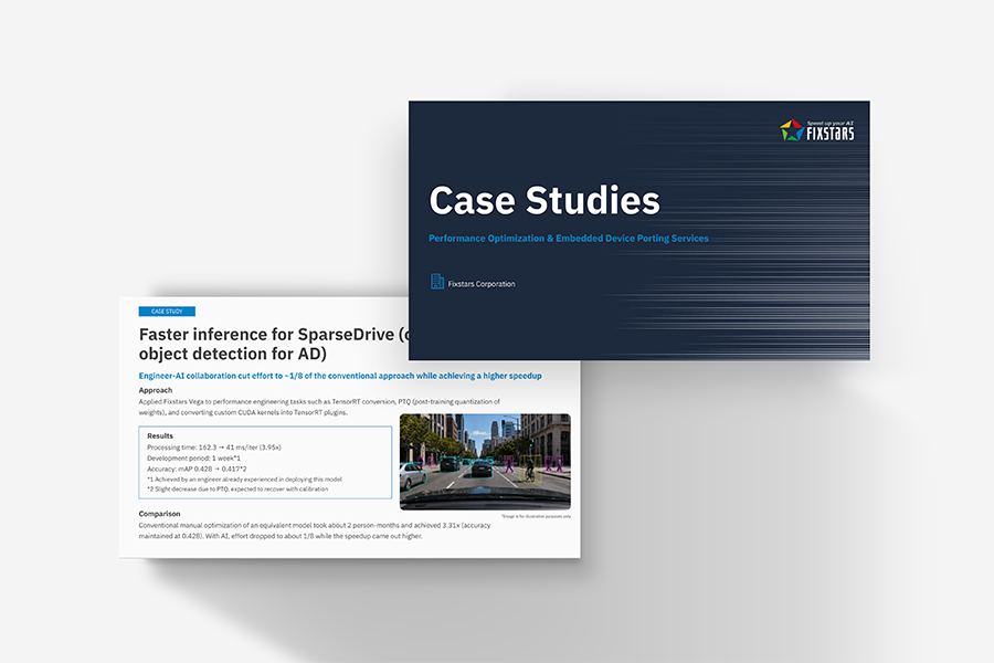 Case Studies: AI Model Porting & Acceleration for Embedded Devices Download the Brochure